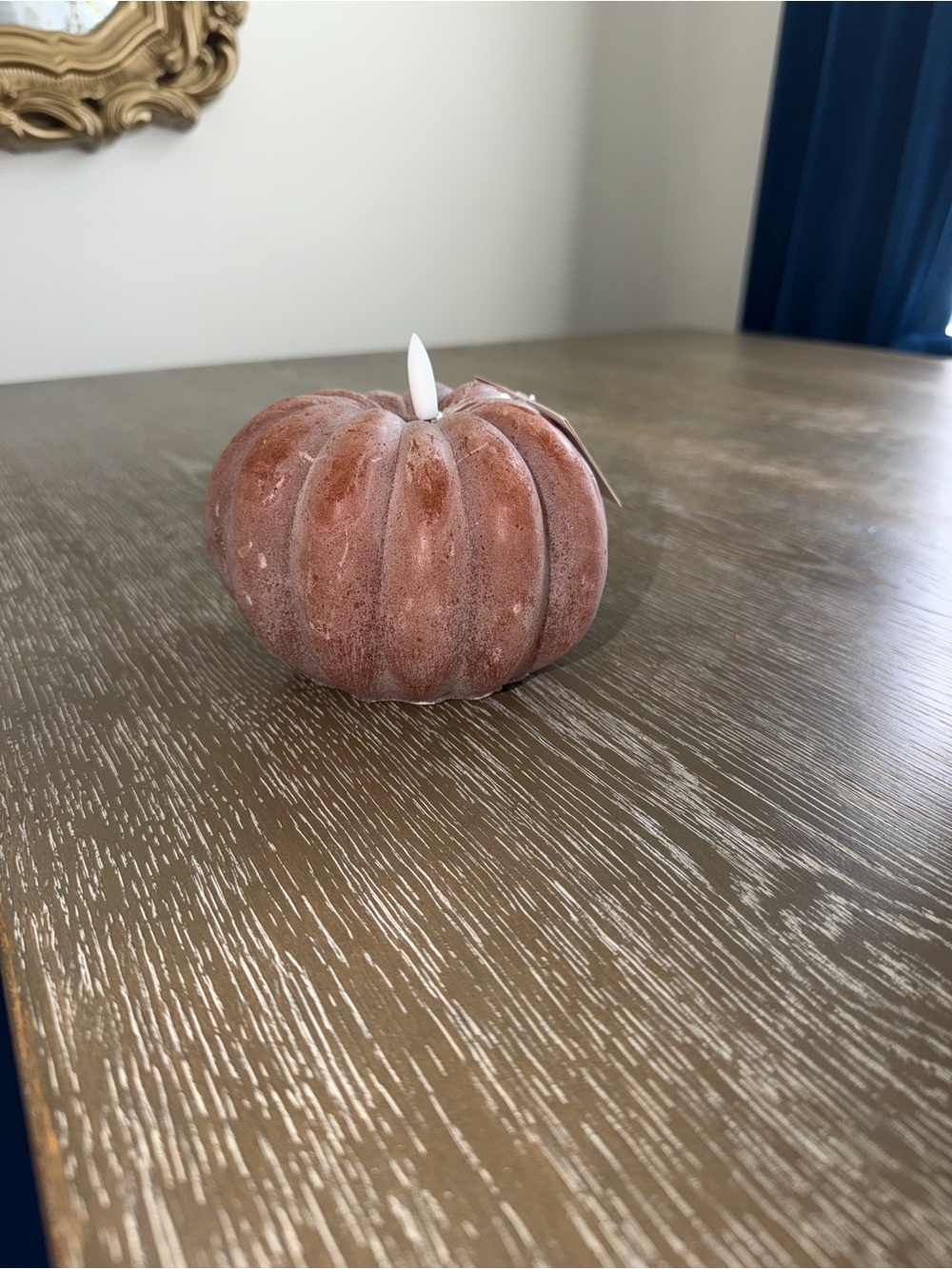 2026 Hobby Lobby Pumpkin Candle LED Battery Timer Flame